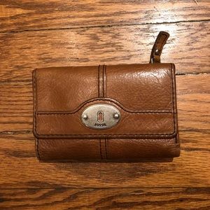 Fossil wallet - Brown Leather